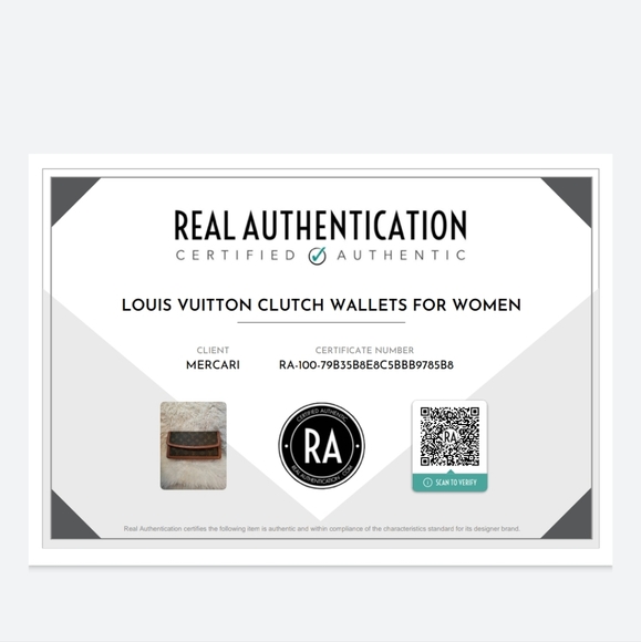 Louis Vuitton brown monogram clutch bag - Picture 5 of 5